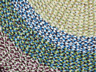 straw cushion texture background
