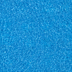 Blue ripped water in swimming pool
