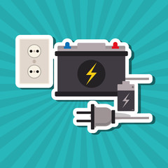 Eco icon design, Vector illustration