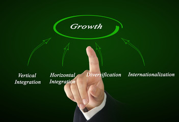 Diagram of economical Growth