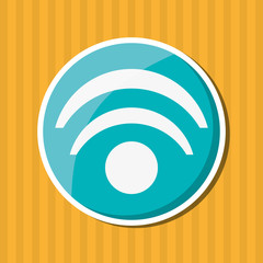 Wifi design, Vector illustration