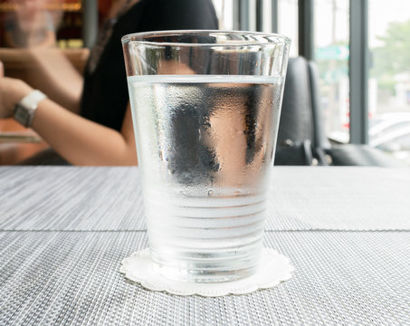 glass of water
