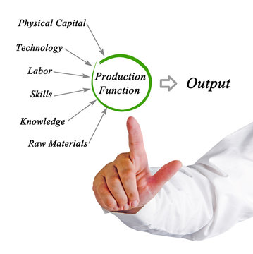 Diagram of Production Function
