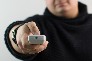 Cambiare canale con telecomando