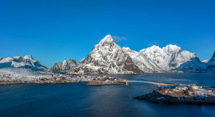 Obraz premium Reine, Lofoten Islands, Norway