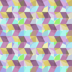 abstract pastel geometric pattern illustration