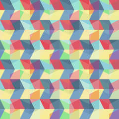 abstract pastel geometric pattern illustration
