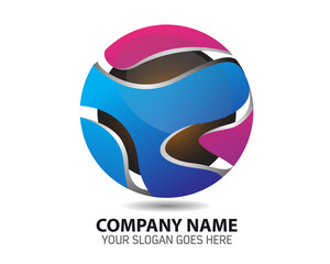 Natural Energy Resource Company Logo Icon Vector Template