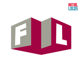 FL Initial Logo for your startup venture