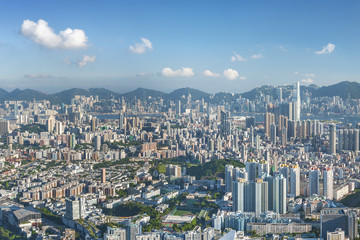 Obraz premium Panorama of Hong Kong City