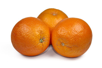 Ripe fresh oranges