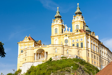 benedictine monastery in Melk, Lower Austria, Austria
