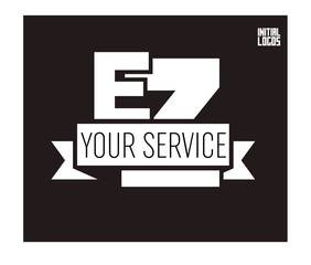 EZ Initial Logo for your startup venture