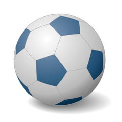 soccer ball, football, vector illustration
