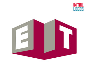 ET Initial Logo for your startup venture