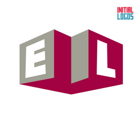 EL Initial Logo for your startup venture