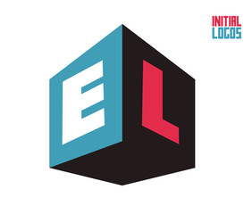 EL Initial Logo for your startup venture
