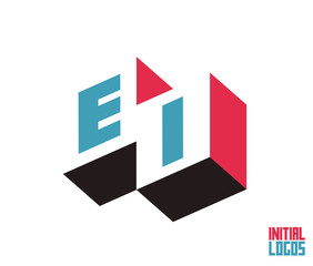 EI Initial Logo for your startup venture