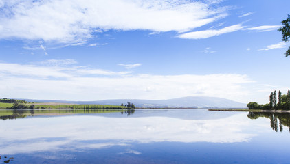 Obraz premium sky and lake