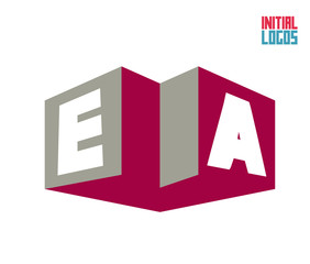 EA Initial Logo for your startup venture