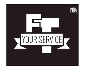 FT Initial Logo for your startup venture