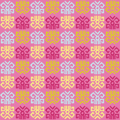 Ethnic boho seamless pattern. Print. Repeating background. Cloth design, wallpaper.