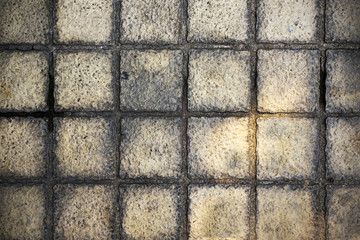 cement pattern floor