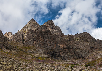 Fototapeta na wymiar plateau on Kackar Mountains in the Black Sea Region, Turkey