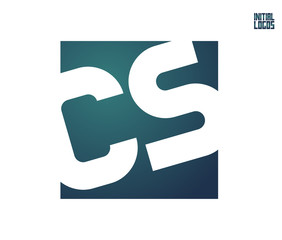 CS Initial Logo for your startup venture