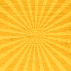 Radial comics vector Retro background