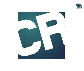 CR Initial Logo for your startup venture