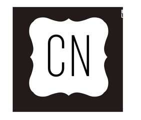 CN Initial Logo for your startup venture