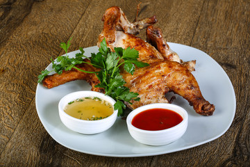 Roasted chicken