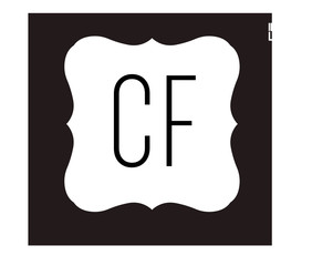 CF Initial Logo for your startup venture