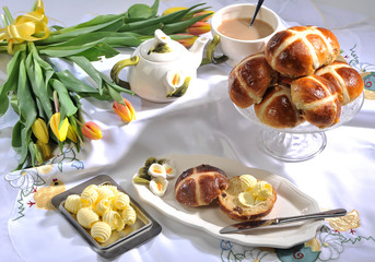 hot cross buns