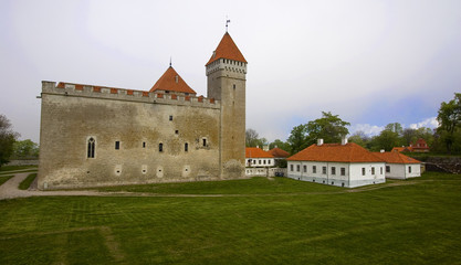 Fototapeta na wymiar old Castle Saaremaa island Estonia
