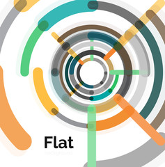 Abstract geometric background