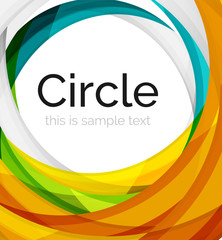 Vector swirl icon or background