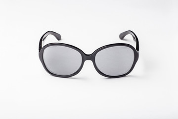 Fototapeta premium gray sunglasses isolated on a white background