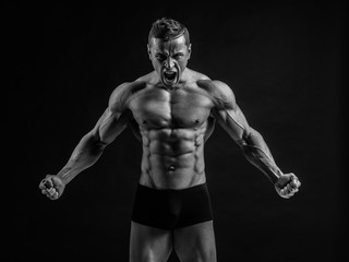 Fototapeta premium Muscular body