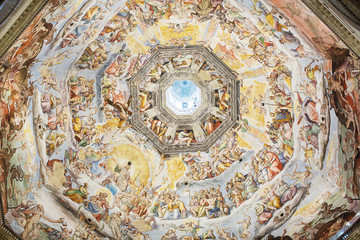 Interior of Medici Chapel Florence