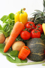 新鮮な野菜と果物