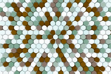 abstract colorful background mosaic 3D illustration