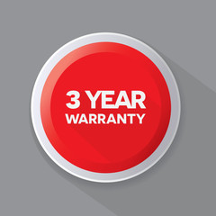3 year warranty red button