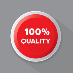 100% quality red button