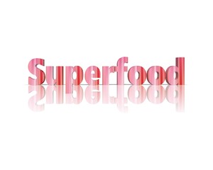 superfood 3d word