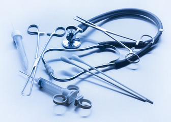 Medical instruments used by doctors
