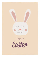 easter bunny card