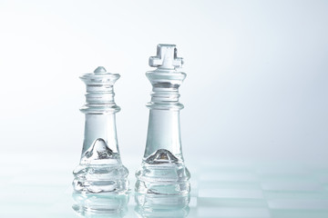 glass chess