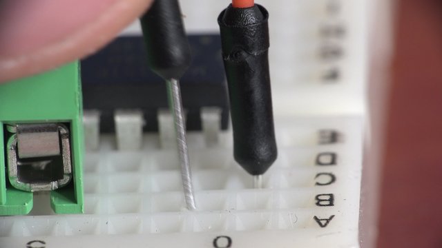 Electronics Prototyping and Design. Assembling Circuit on Breadb. 4K UltraHD video.